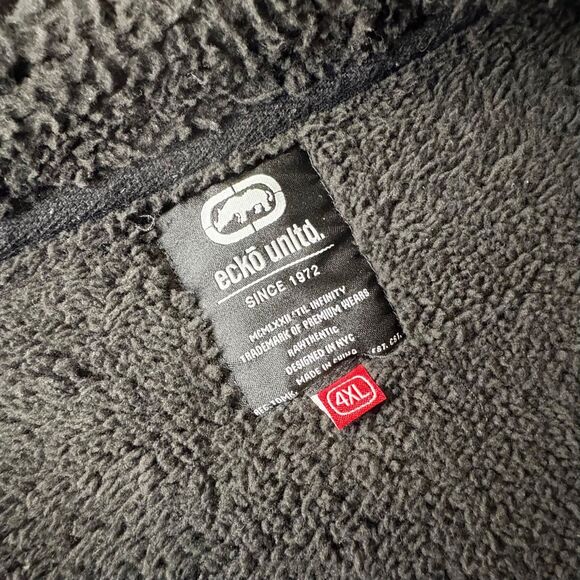 Ecko Unltd Ecko Men's 4XL Urban Full Zip Hoodie - Picture 4 of 6